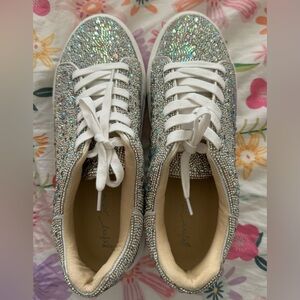 Betsey Johnson, Sydney Rhinestone Sneakers